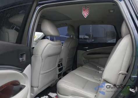 2017 Acura Mdx Technology Package from USA, damaged, VIN 5FRYD4H55HB020416